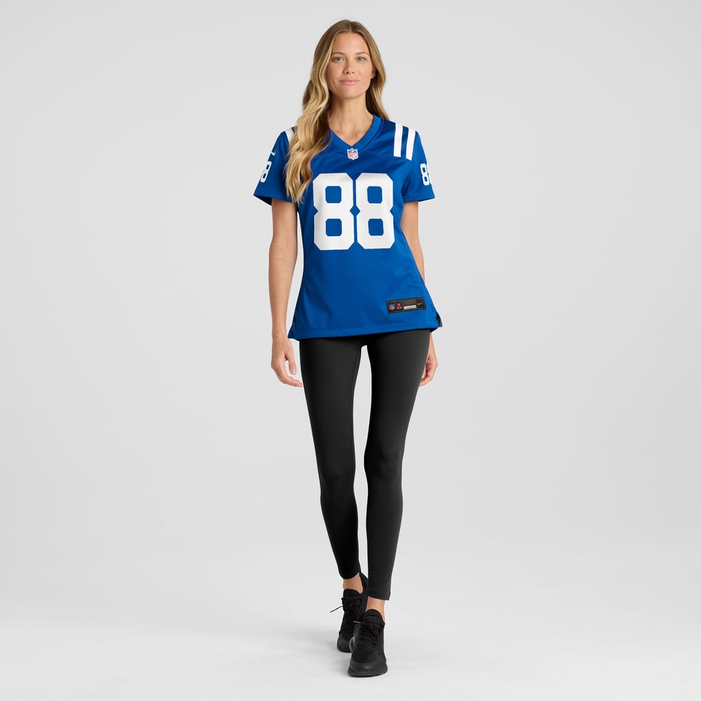 Women's Indianapolis Colts John Mackey Royal Game Retired Player Jersey