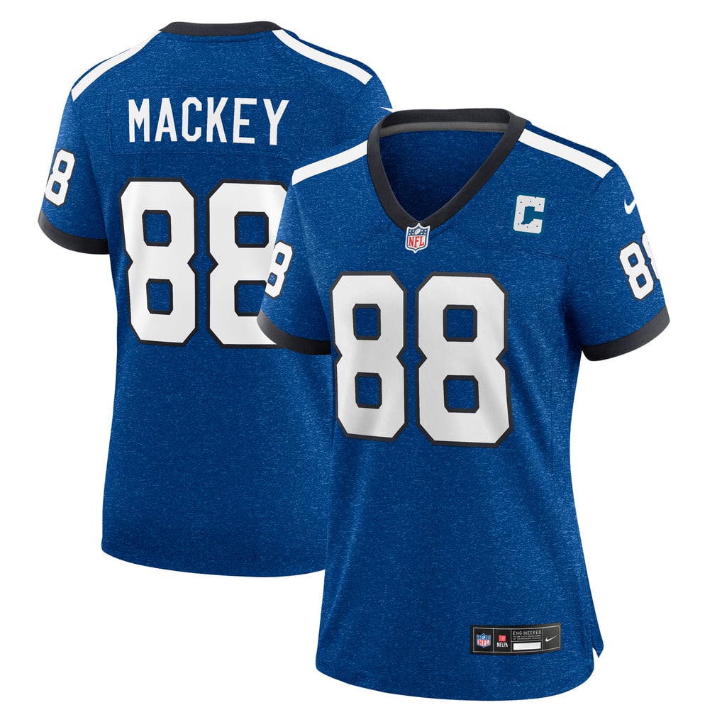 Women's Indianapolis Colts John Mackey Royal Indiana Nights Alternate Game Jersey