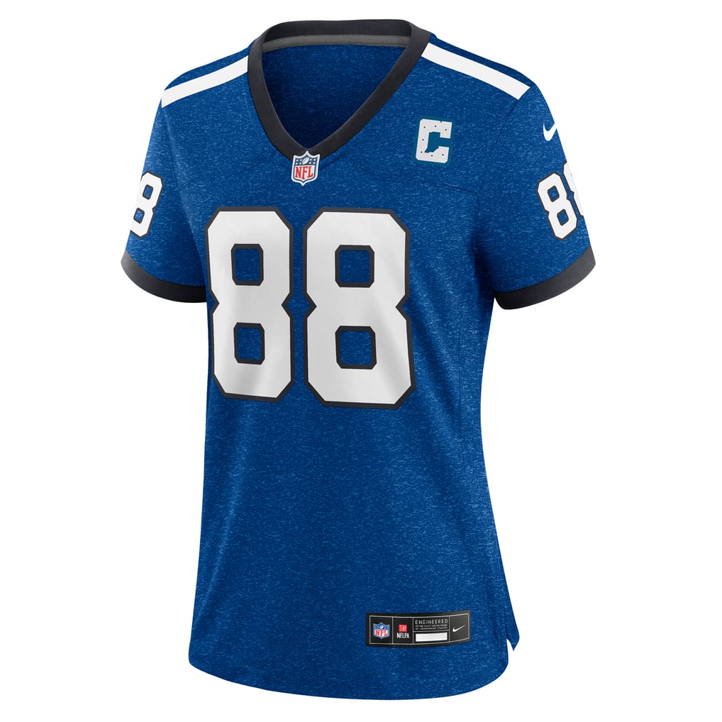 Women's Indianapolis Colts John Mackey Royal Indiana Nights Alternate Game Jersey