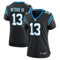 Women's Carolina Panthers John Metchie III Black Team Game Jersey