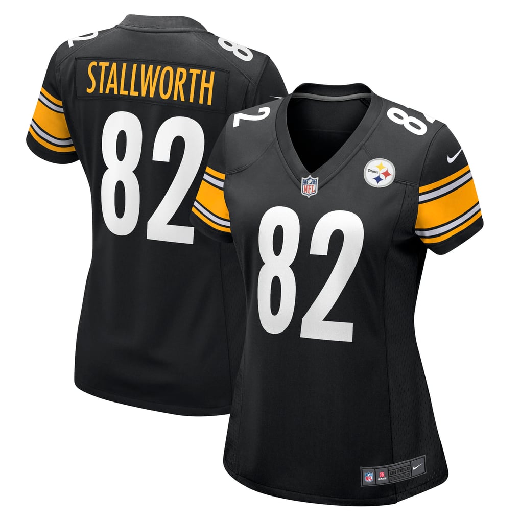 Women's Pittsburgh Steelers John Stallworth Black Retired Player Jersey