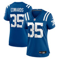 Women's Indianapolis Colts Johnathan Edwards Royal Team Game Jersey