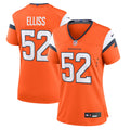 Women's Denver Broncos Jonah Elliss Orange Team Game Jersey