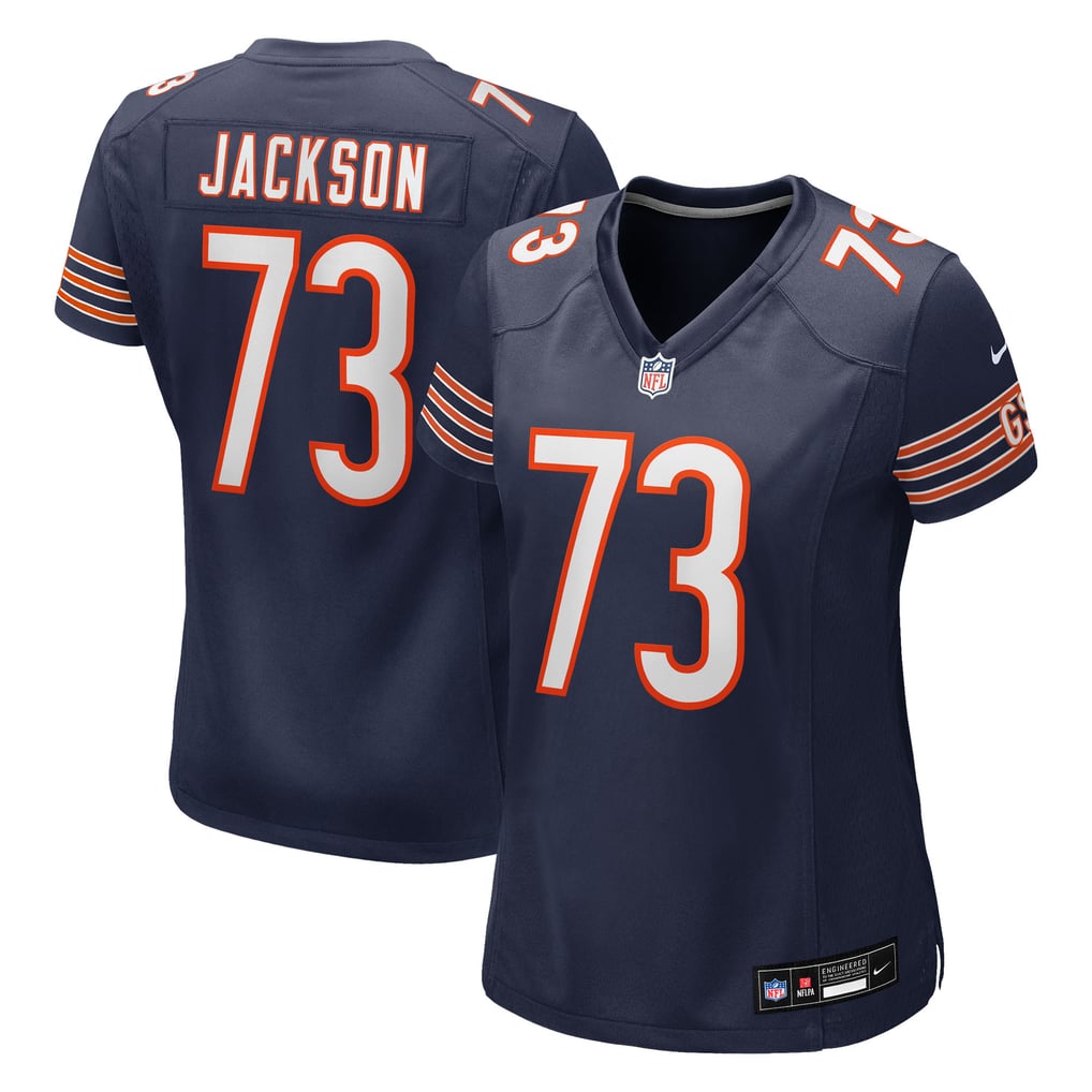 Women's Chicago Bears Jonah Jackson Navy Team Game Jersey