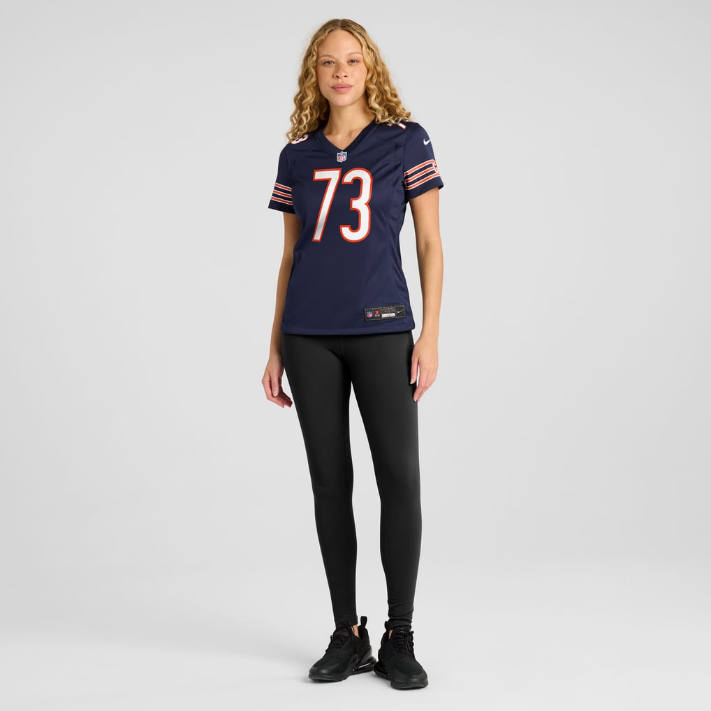 Women's Chicago Bears Jonah Jackson Navy Team Game Jersey