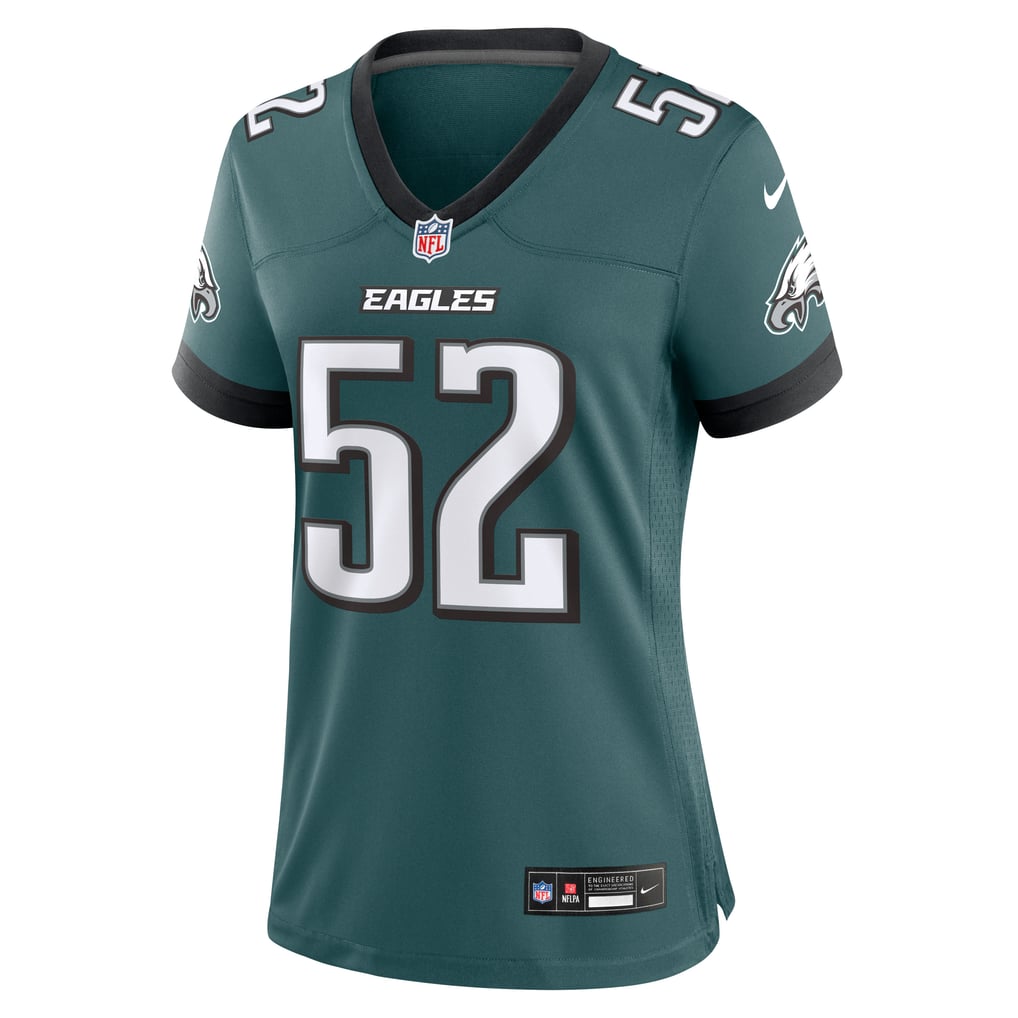 Women's Philadelphia Eagles Jonathan Greenard Midnight Green Team Game Jersey