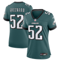 Women's Philadelphia Eagles Jonathan Greenard Midnight Green Team Game Jersey