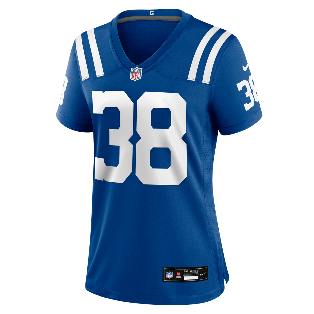 Women's Indianapolis Colts Jonathan Owens Royal Team Game Jersey