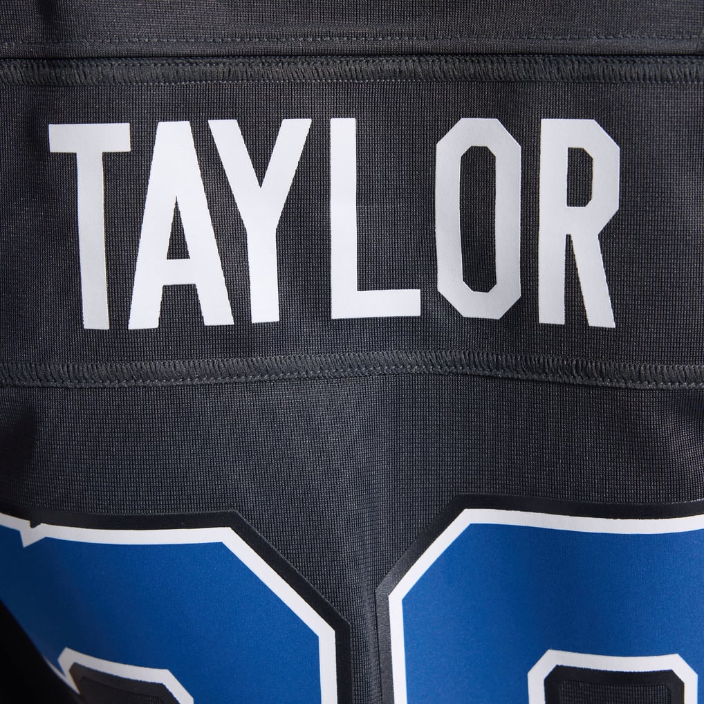 Women's Indianapolis Colts Jonathan Taylor Anthracite 2026 Rivalries Collection Game Jersey