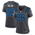 Women's Indianapolis Colts Jonathan Taylor Anthracite 2026 Rivalries Collection Game Jersey