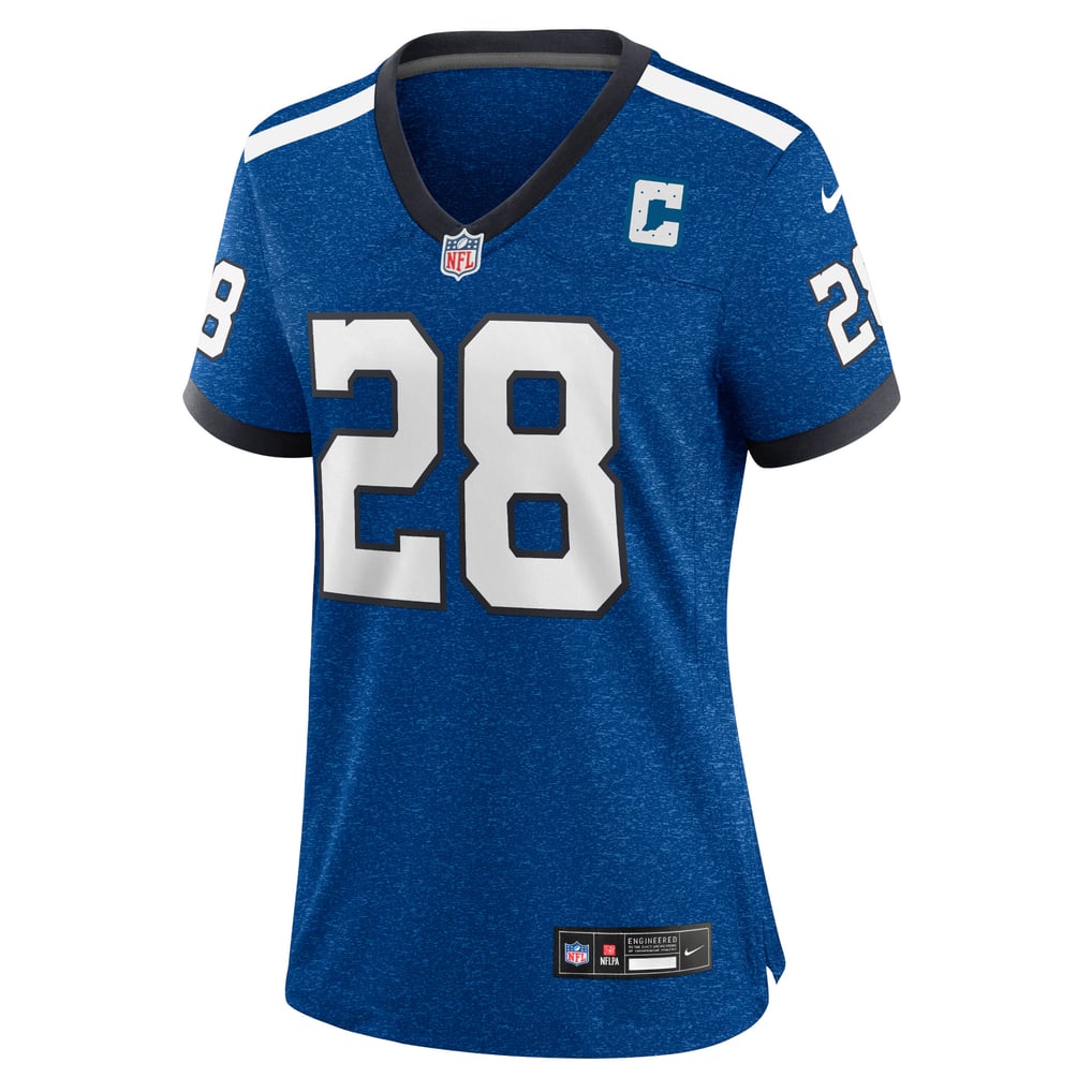 Women's Indianapolis Colts Jonathan Taylor Royal Indiana Nights Alternate Game Jersey