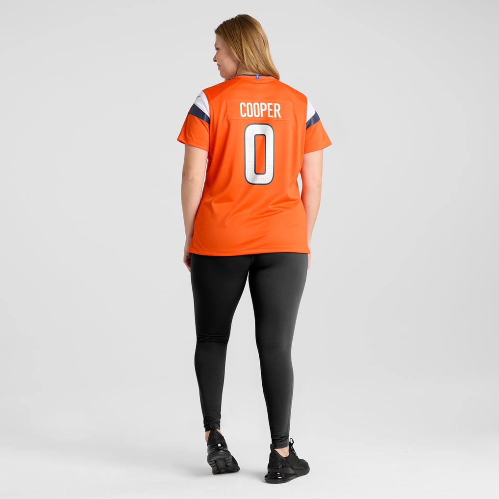 Women's Denver Broncos Jonathon Cooper Orange Team Game Jersey