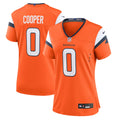 Women's Denver Broncos Jonathon Cooper Orange Team Game Jersey