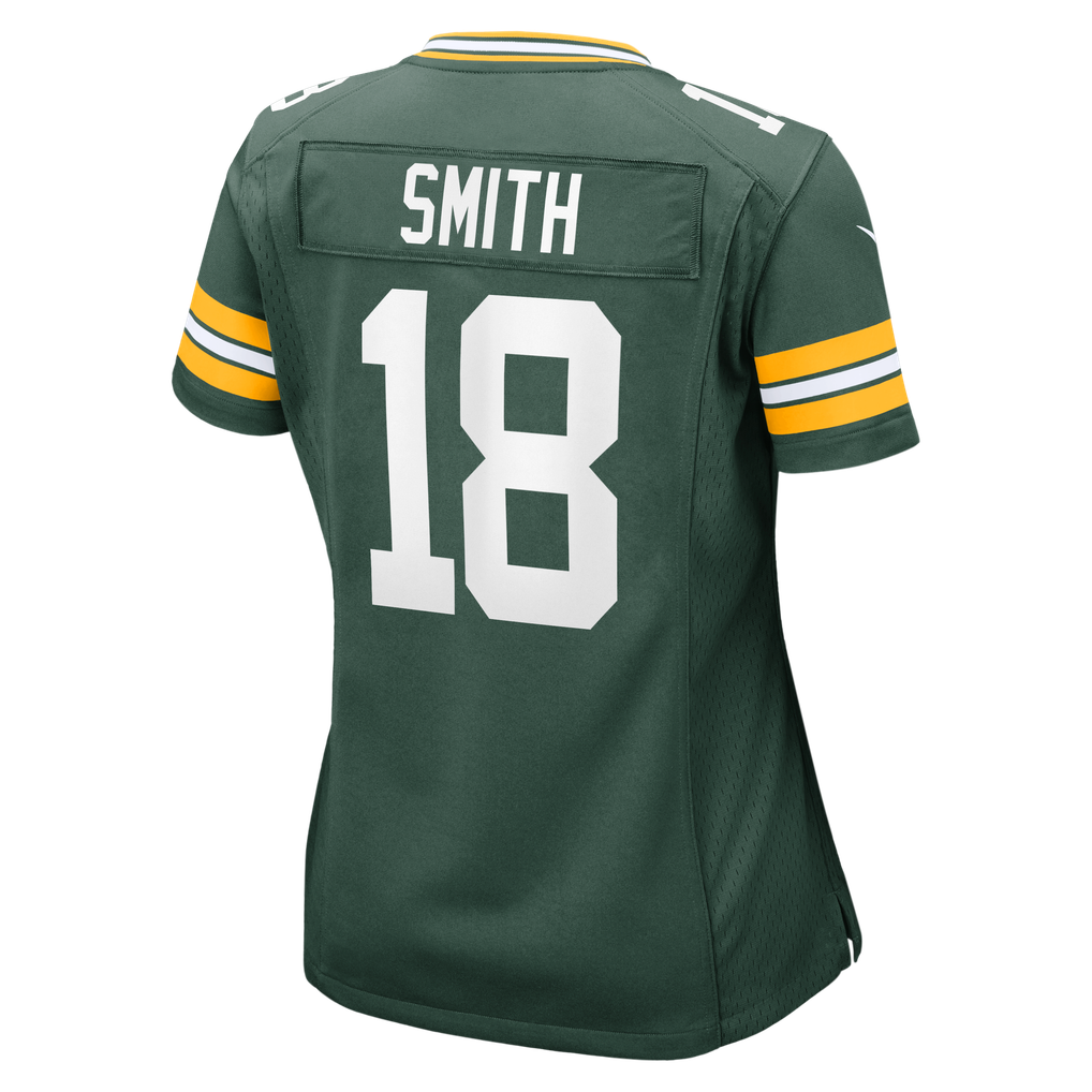 Women's Green Bay Packers Jonnu Smith Green Team Game Jersey