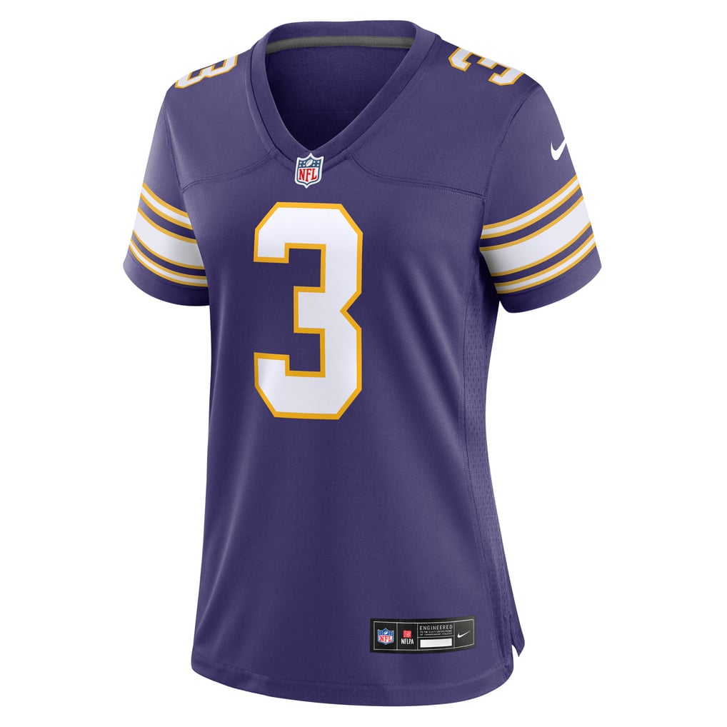 Women's Minnesota Vikings Jordan Addison Purple Alternate Game Jersey