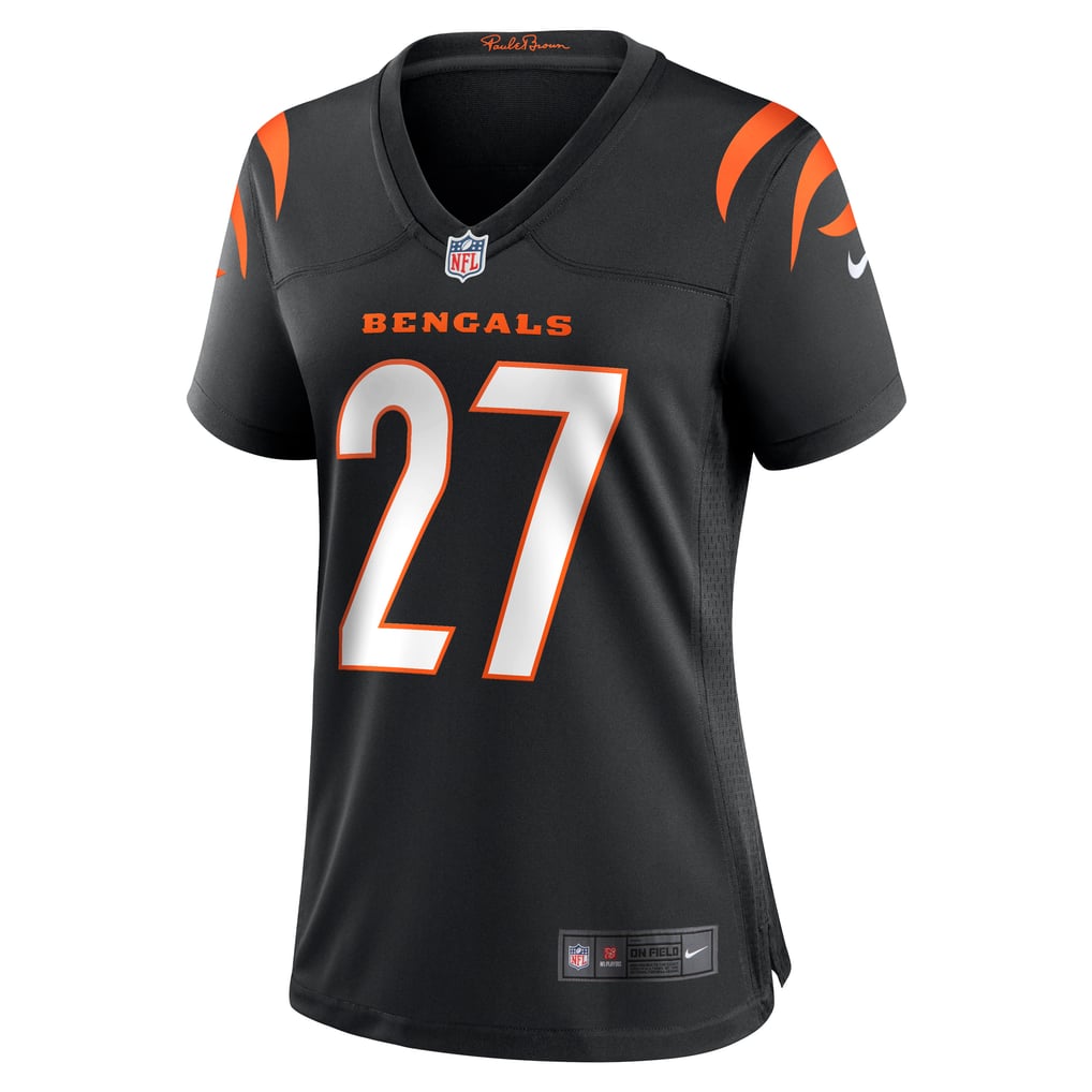 Women's Cincinnati Bengals Jordan Battle Black Team Game Jersey