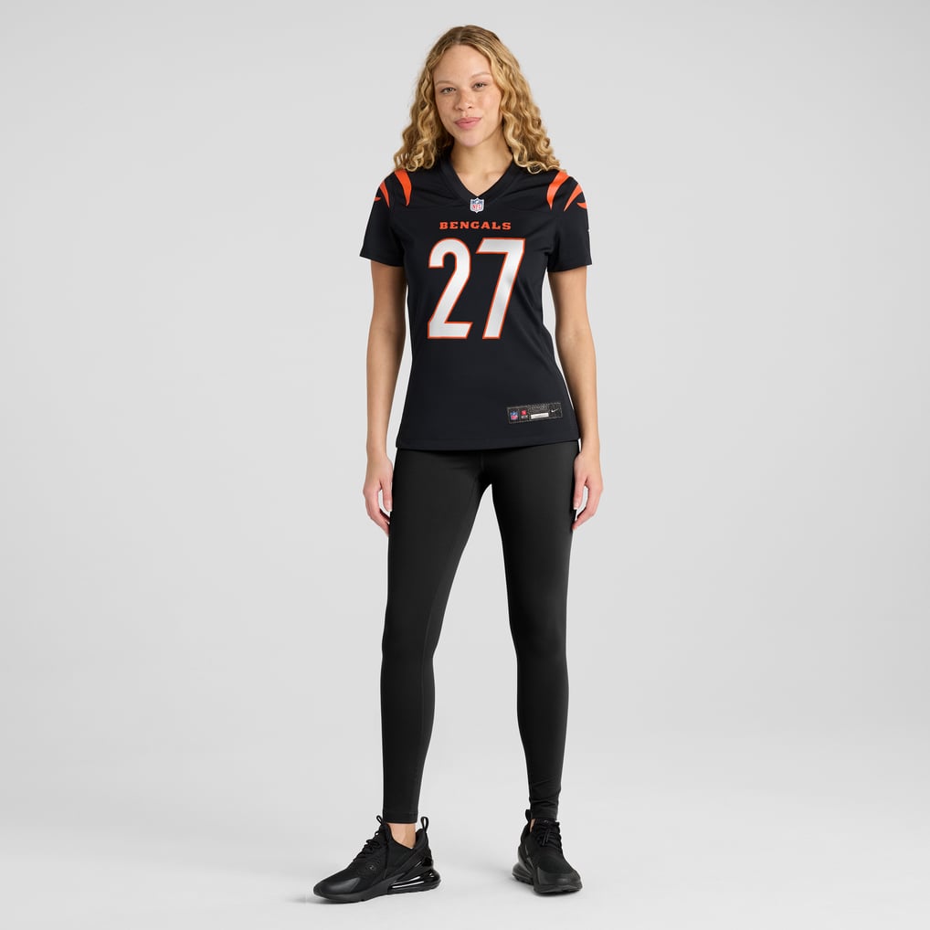 Women's Cincinnati Bengals Jordan Battle Black Team Game Jersey