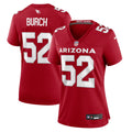 Women's Arizona Cardinals Jordan Burch Cardinal Team Game Jersey