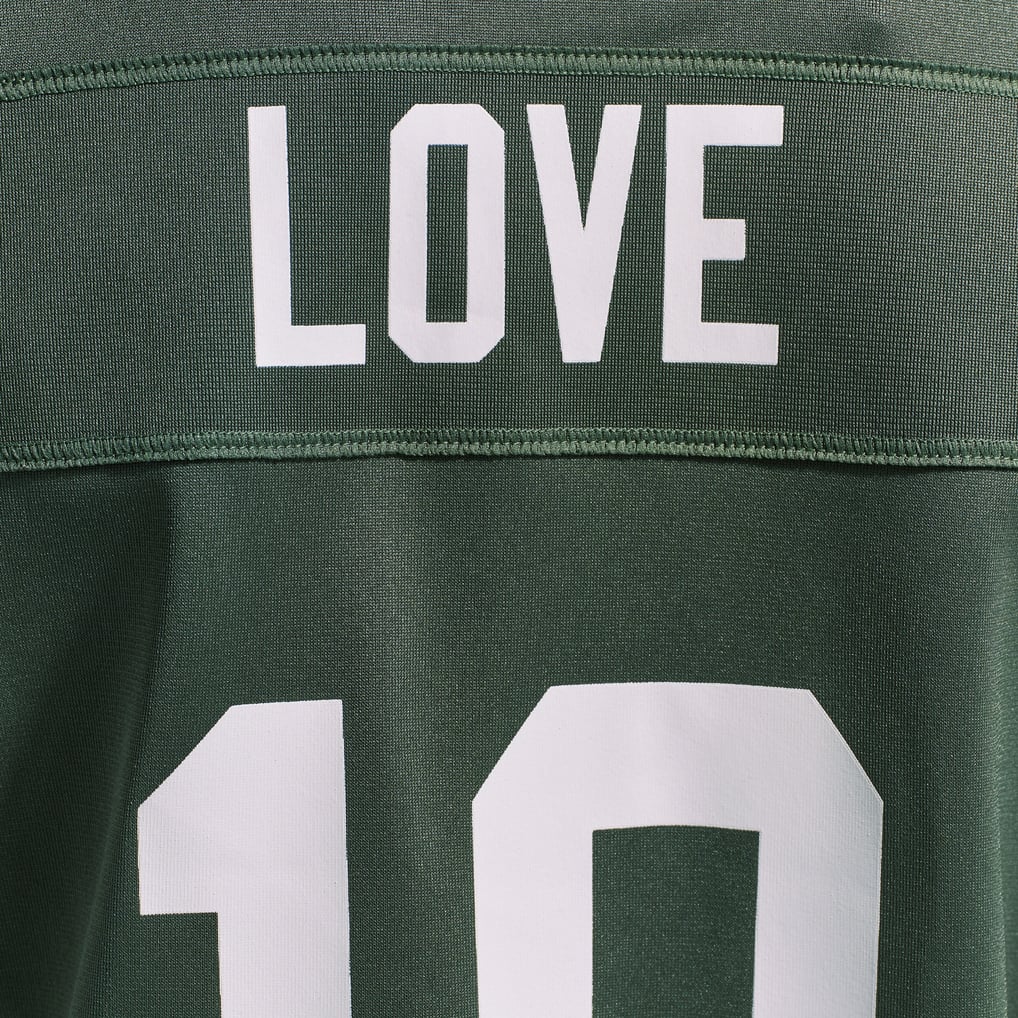 Women's Green Bay Packers Jordan Love Green Game Jersey