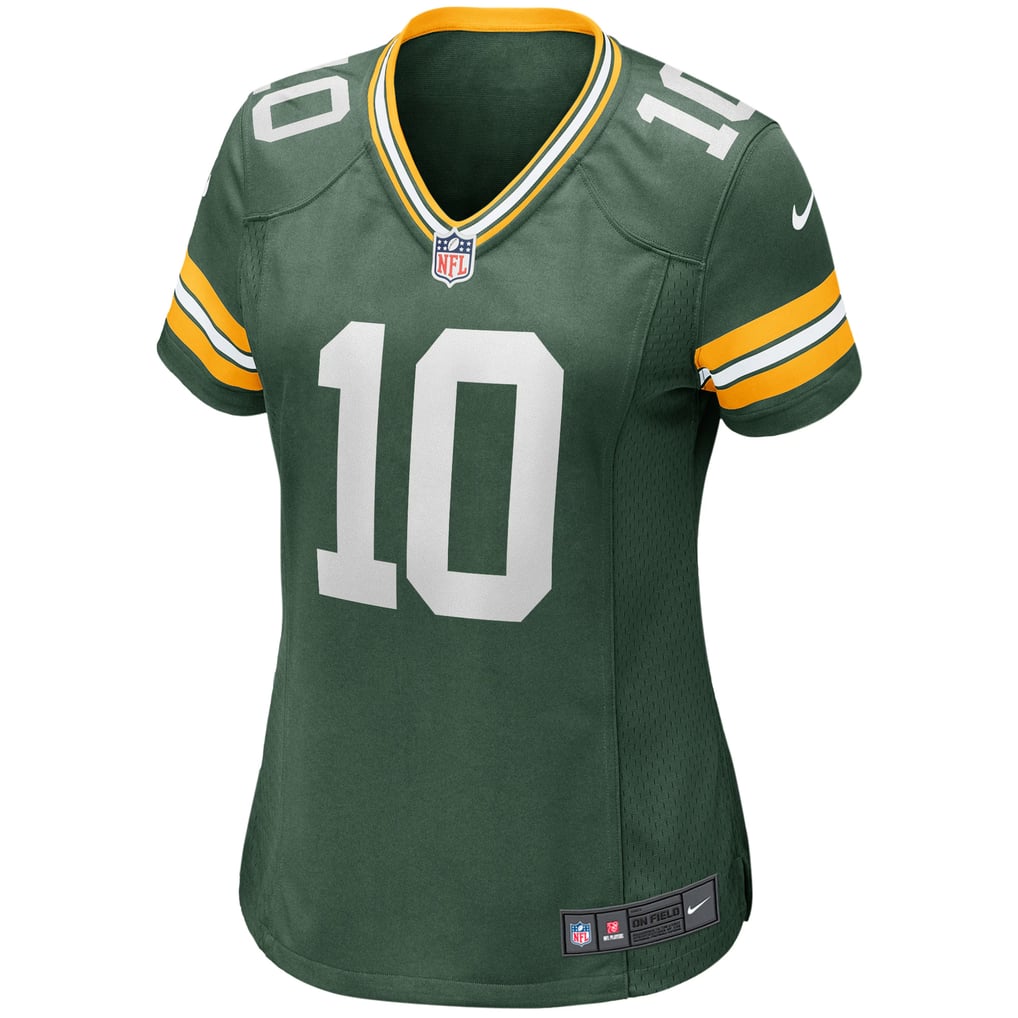 Women's Green Bay Packers Jordan Love Green Game Jersey