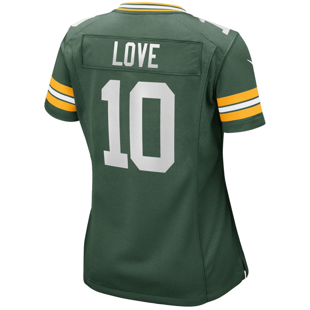 Women's Green Bay Packers Jordan Love Green Game Jersey