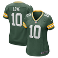 Women's Green Bay Packers Jordan Love Green Game Jersey
