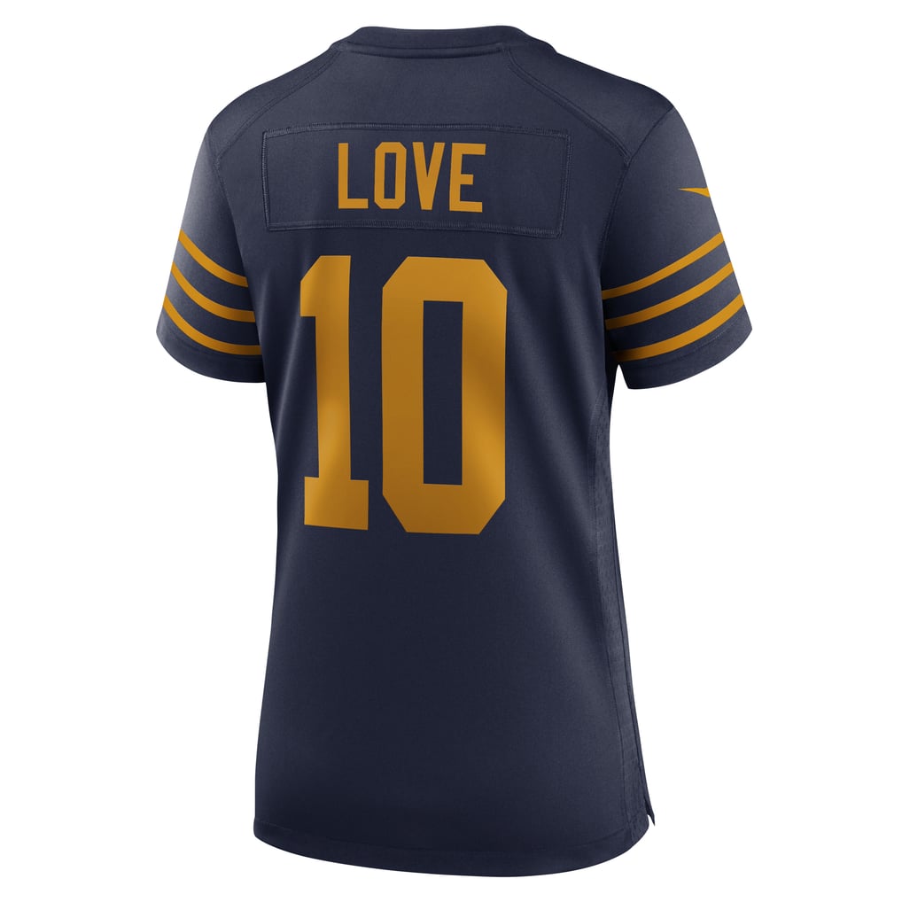 Women's Green Bay Packers Jordan Love Navy The 1923 Classic Game Jersey