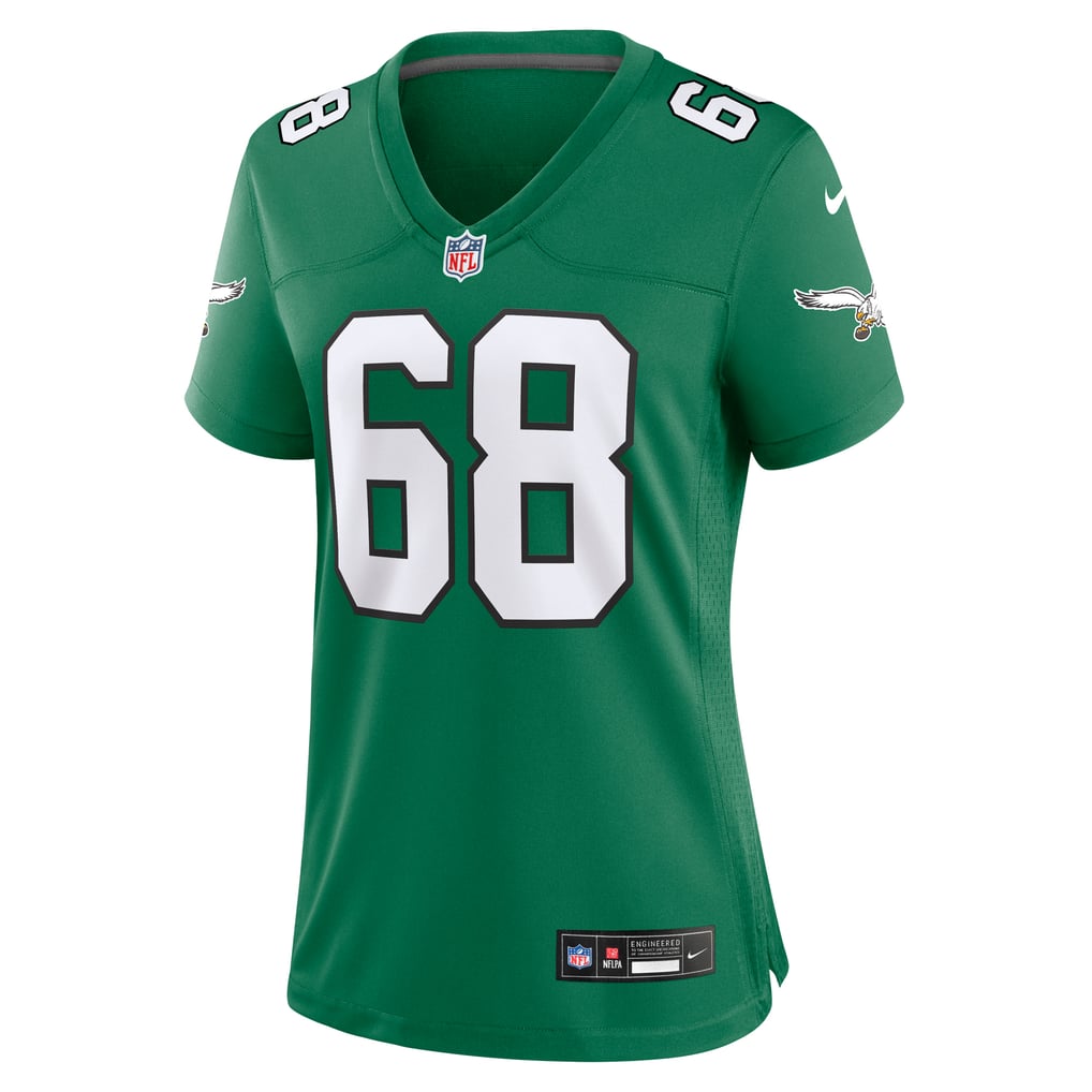 Women's Philadelphia Eagles Jordan Mailata Kelly Green Alternate Game Jersey