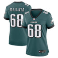 Women's Philadelphia Eagles Jordan Mailata Midnight Green Team Game Jersey