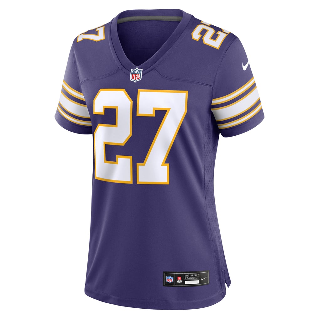 Women's Minnesota Vikings Jordan Mason Purple Alternate Classic Game Jersey