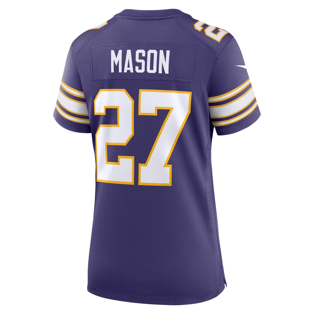 Women's Minnesota Vikings Jordan Mason Purple Alternate Classic Game Jersey