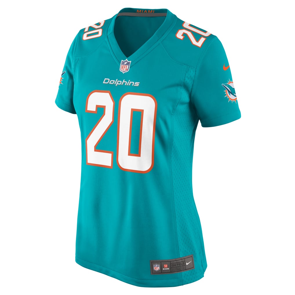 Women's Miami Dolphins Jordyn Brooks Aqua Game Jersey