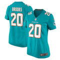 Women's Miami Dolphins Jordyn Brooks Aqua Game Jersey
