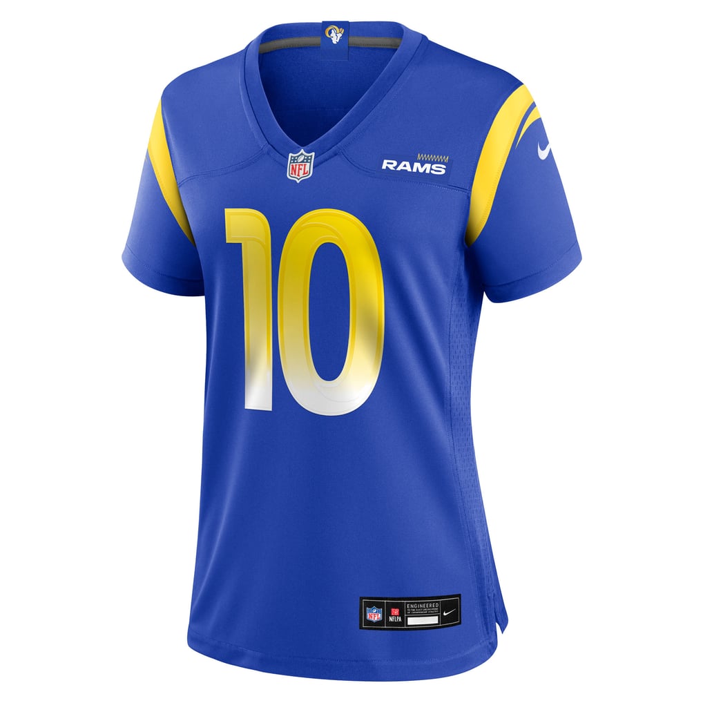 Women's Los Angeles Rams Josaiah Stewart Royal Team Game Jersey