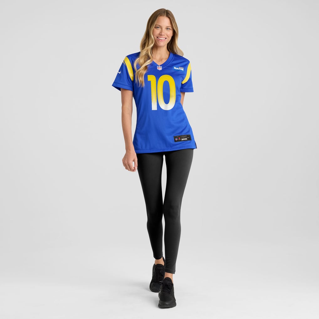 Women's Los Angeles Rams Josaiah Stewart Royal Team Game Jersey