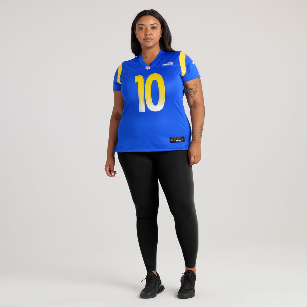 Women's Los Angeles Rams Josaiah Stewart Royal Team Game Jersey