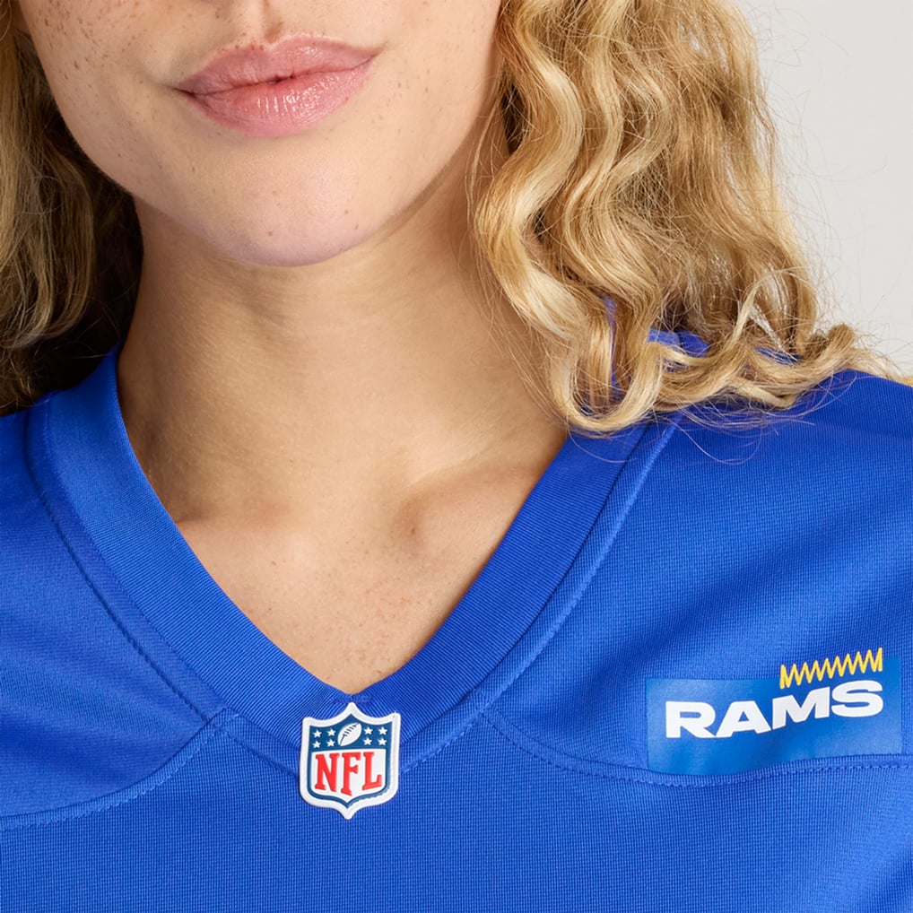 Women's Los Angeles Rams Josaiah Stewart Royal Team Game Jersey