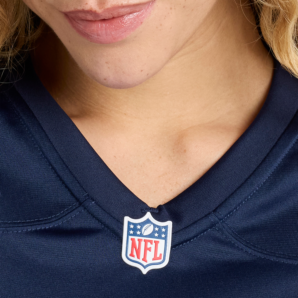 Women's New England Patriots Jose Ramirez Navy Team Game Jersey