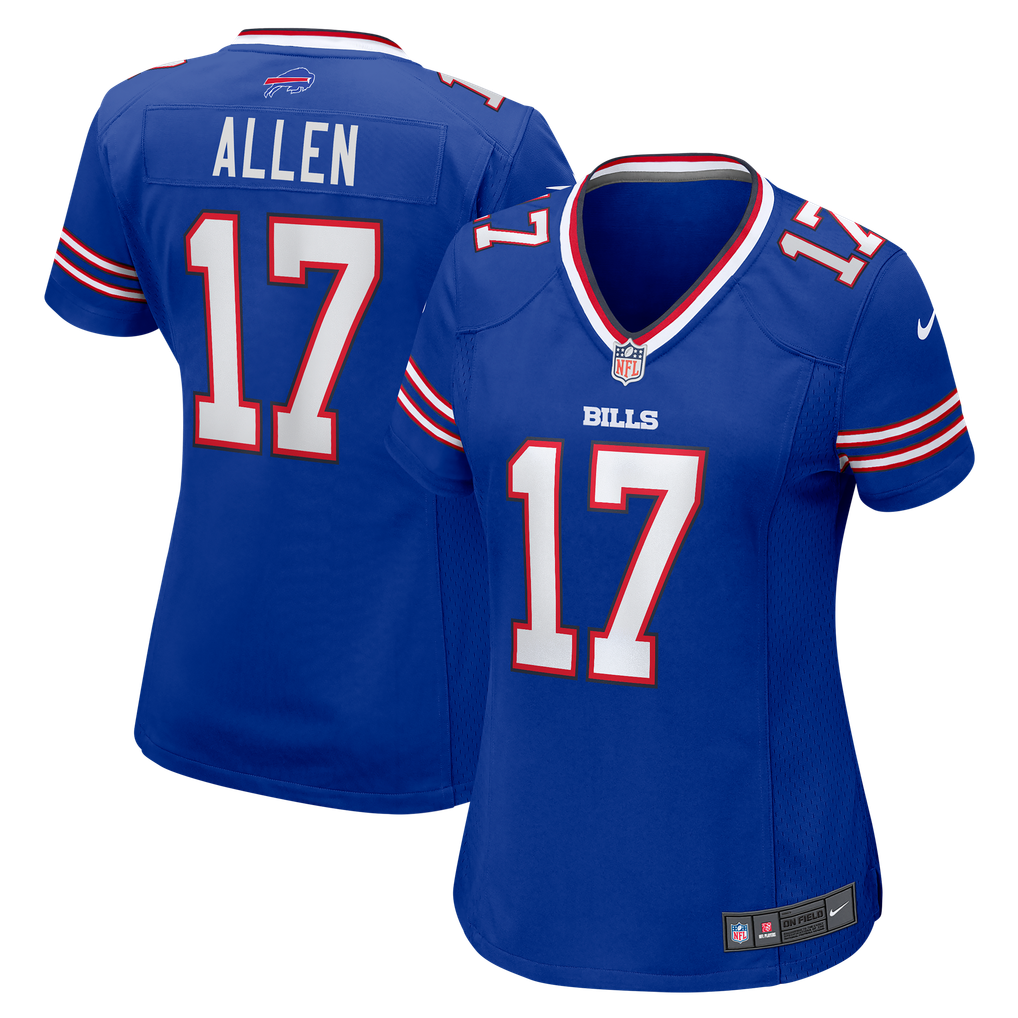 Women's Josh Allen Royal Buffalo Bills Game Jersey