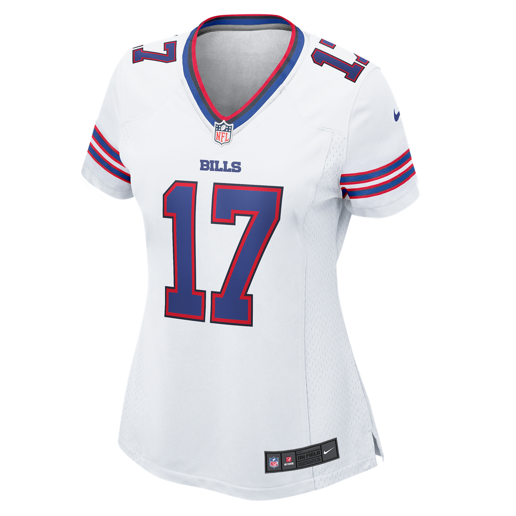 Women's Buffalo Bills Josh Allen White Game Jersey