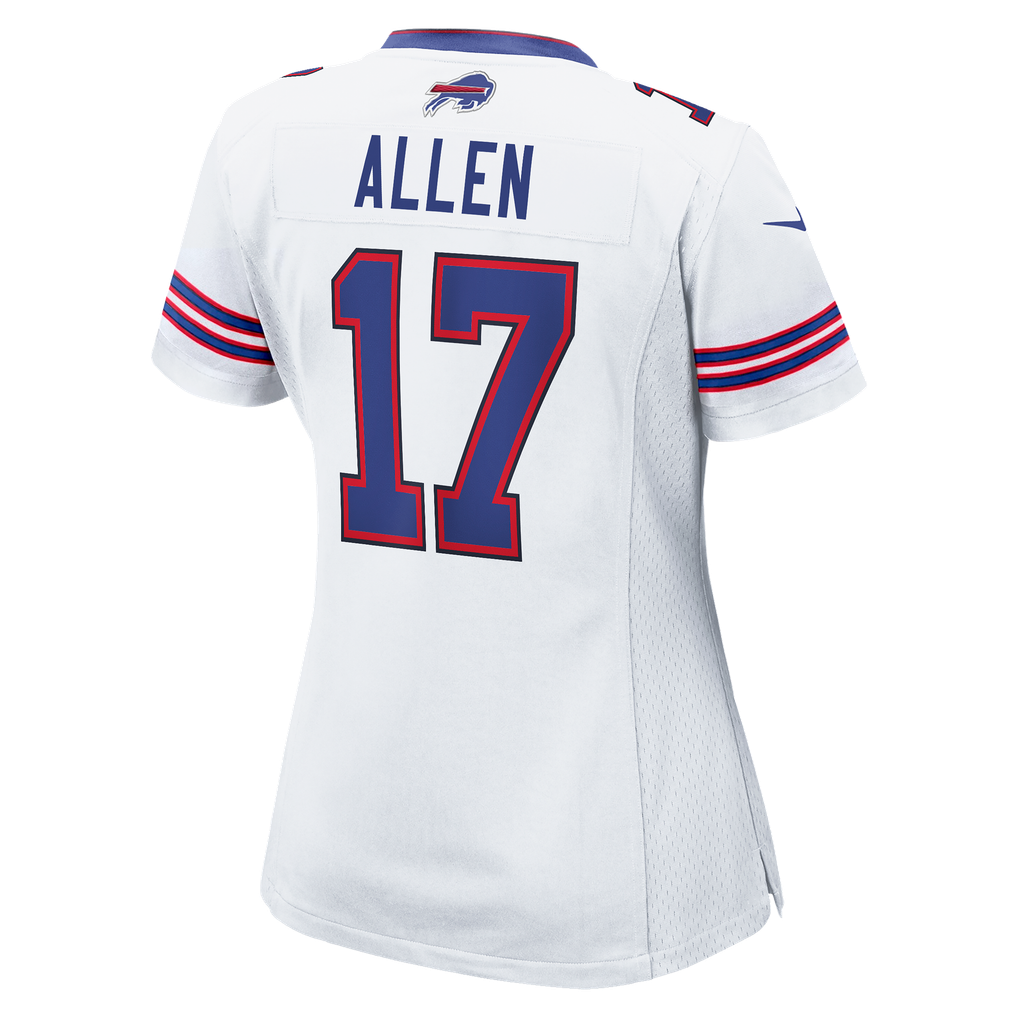 Women's Buffalo Bills Josh Allen White Game Jersey