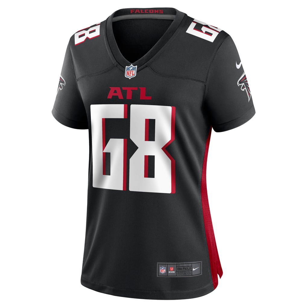 Women's Atlanta Falcons Josh Andrews Black Game Player Jersey