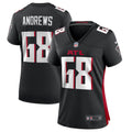 Women's Atlanta Falcons Josh Andrews Black Game Player Jersey