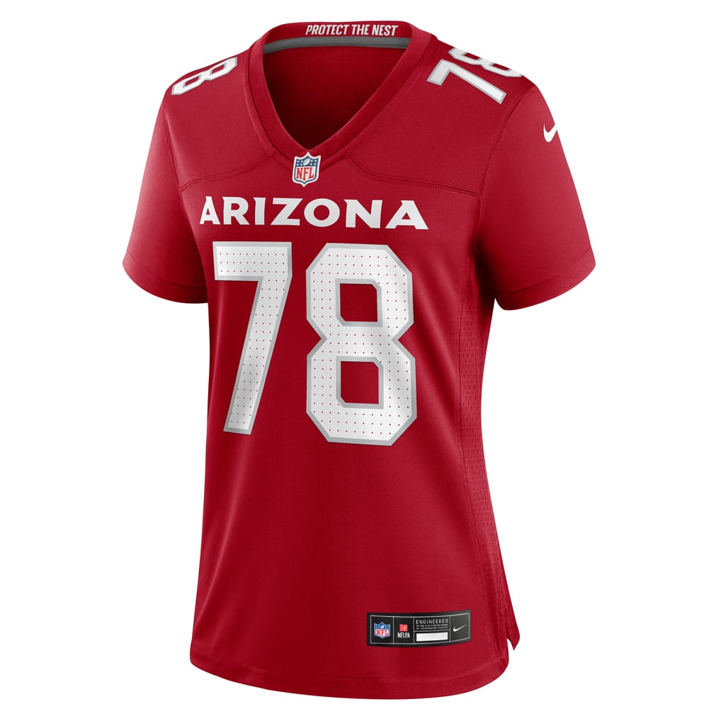 Women's Arizona Cardinals Josh Fryar Cardinal Team Game Jersey