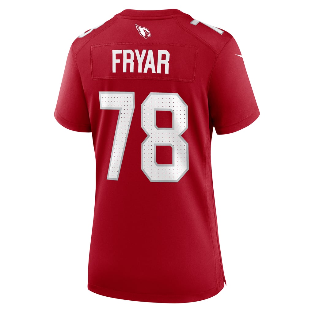 Women's Arizona Cardinals Josh Fryar Cardinal Team Game Jersey
