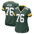 Women's Green Bay Packers Josh Gesky Green Team Game Jersey