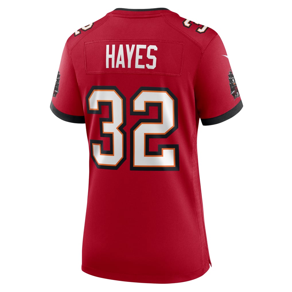 Women's Tampa Bay Buccaneers Josh Hayes Red Game Jersey