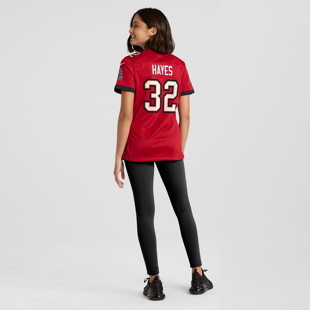 Women's Tampa Bay Buccaneers Josh Hayes Red Game Jersey