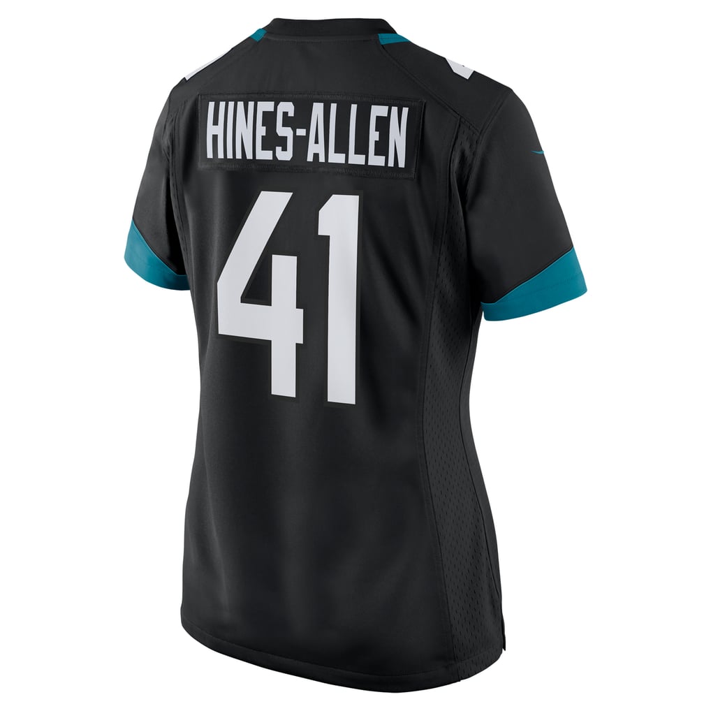 Women's Jacksonville Jaguars Josh Hines-Allen Black Alternate Player Game Jersey