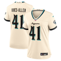 Women's Jacksonville Jaguars Josh Hines-Allen Natural 2026 Rivalries Collection Game Jersey